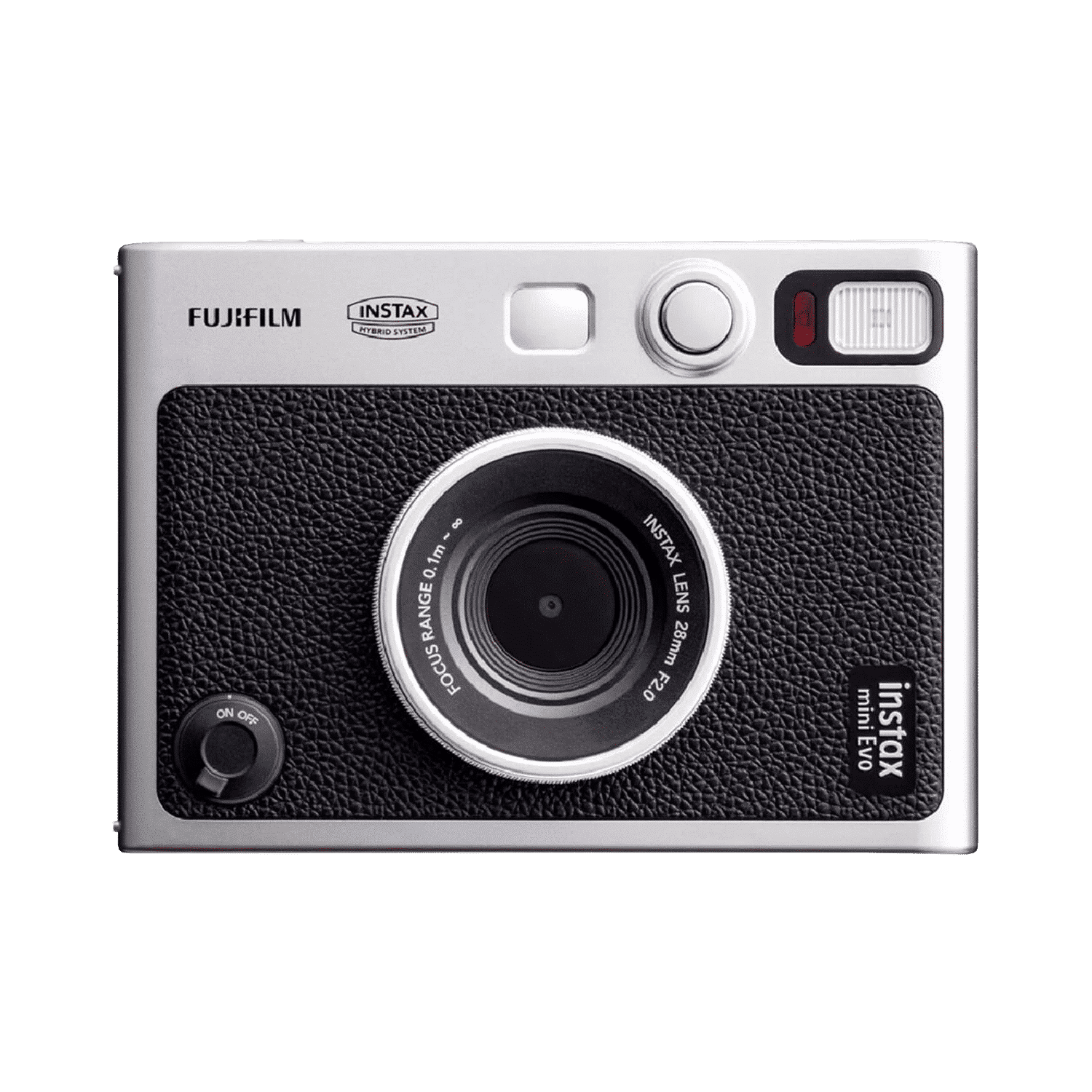 FUJIFILM INSTAX MINI EVO Hybrid Instant Camera – Black